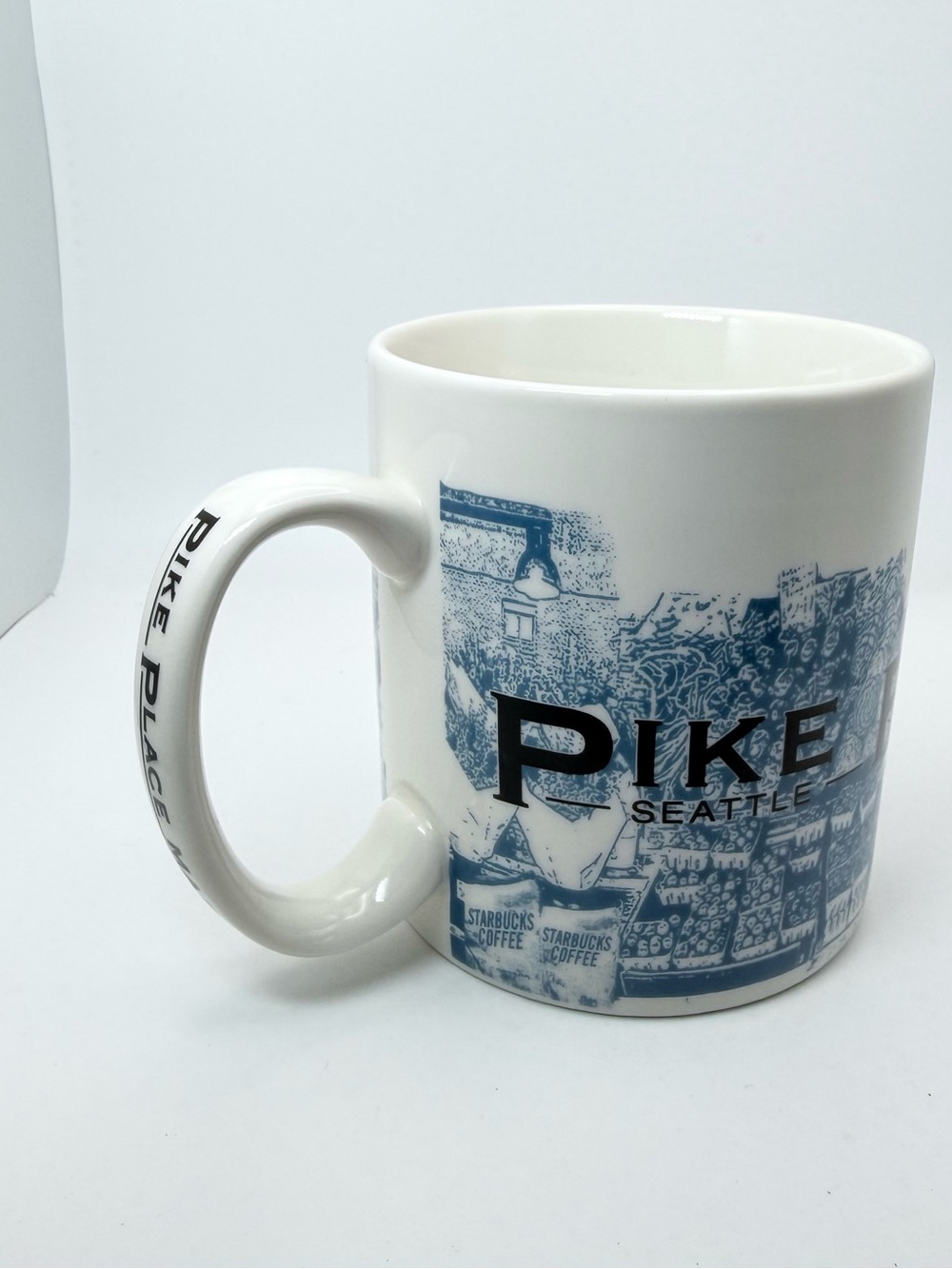 2005 Starbucks Coffee Cup Pike Place Market Collector Mug 16 oz